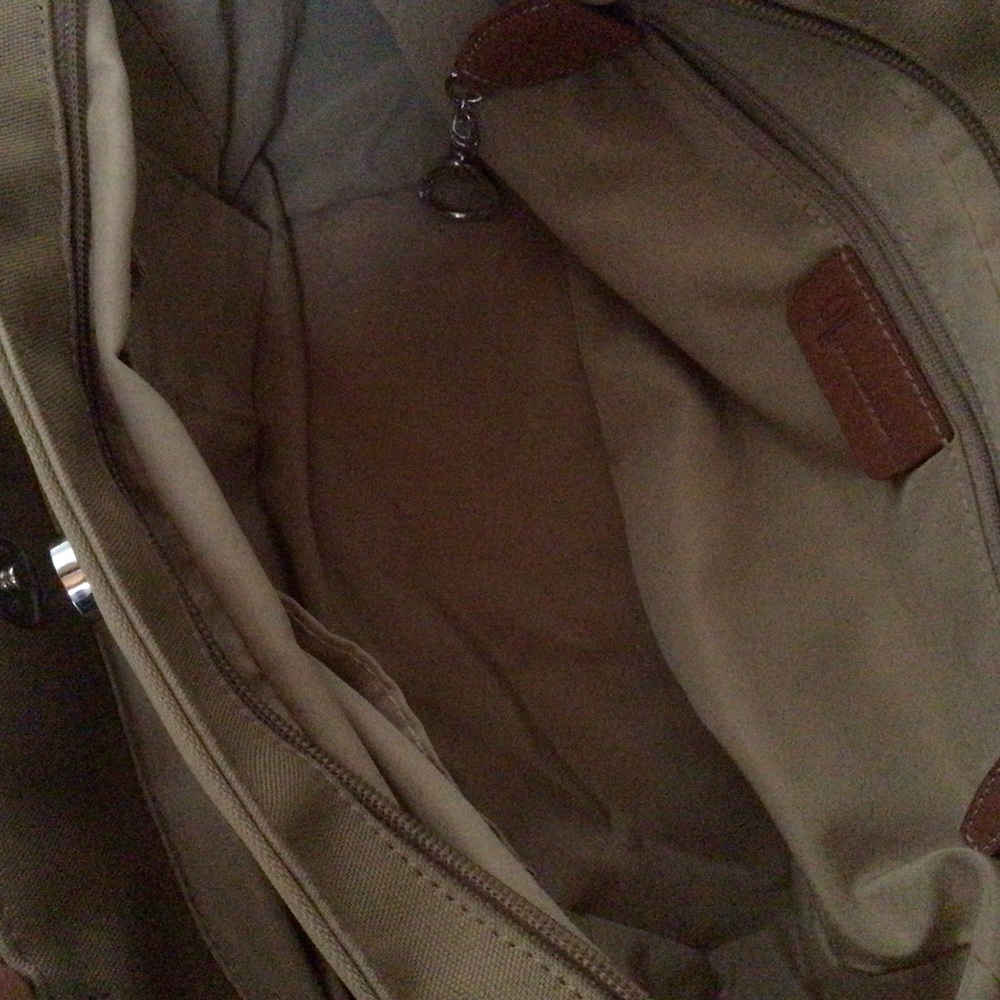 Offermann leather and canvas bag - Picture 16 of 16